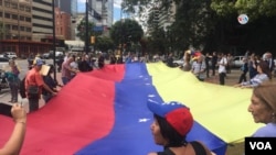 Venezuelan demonstration